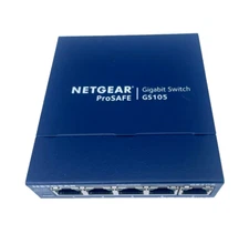 NETGEAR 5-Port Gigabit Ethernet Switch, GS105
