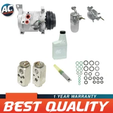 A/C Compressor Kit Fits Chevrolet Tahoe GMC Yukon W/Rear A/C OEM 10S20F KT363-2