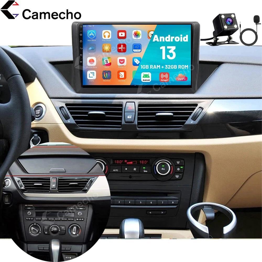 Autoradio Android 10, CarPlay, Navigation Gps, lecteur multimédia vidéo, 2  din, sans dvd, pour voiture BMW X1, E84 (2009 – 2012)