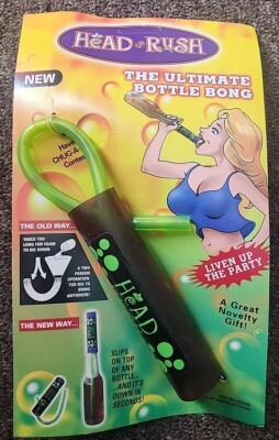 Head Rush Ultimate Bottle Beer Bong Brand New SHIPS FREE Party Drink Game