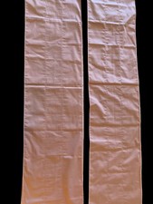 Set of 2 Window Valance Rod Pocket Pale Light Pink NWOT Made in USA 10" x 98"