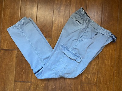 Short Cargo Mini Boden Pour Garçon - Bleu Et Jaune - Taille 5 Ans - Taille Ajustable à La Ceinture