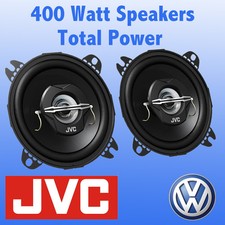 VW Volkswagen Transporter T4 Front Dash 4" 10cm 2 way 400 Watts Van Speakers