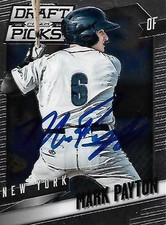Mark Payton New York Yankees 2014 Panini Prizm Draft Signed Card