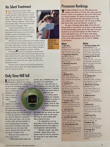1998 Runner’s World High School Runner Fall Jorge Torres, 2 Nike ads - Picture 12 of 24