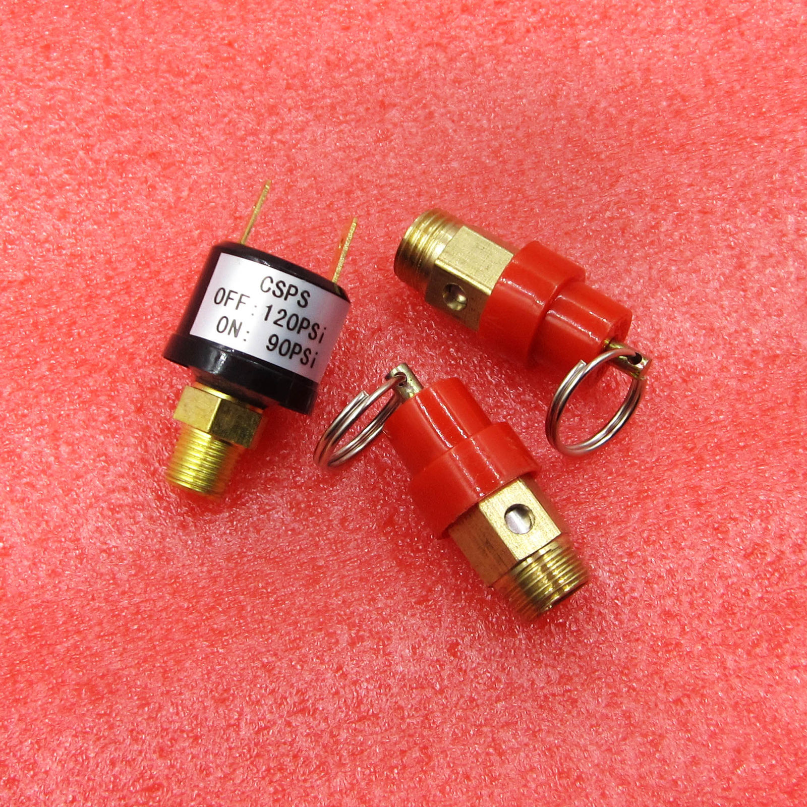 1/4" 110KG BSP Air Compressor Release Pressure Regulator PSI90120