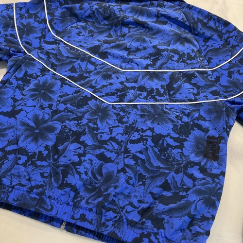 Nike Sportswear Windrunner Women's Loose UV Floral Camo Jacket Blue Size Small - Picture 7 of 9