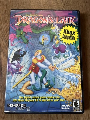 Don Bluth Dragons Lair 1998 Interactive DVD Video Game Digital Leisure