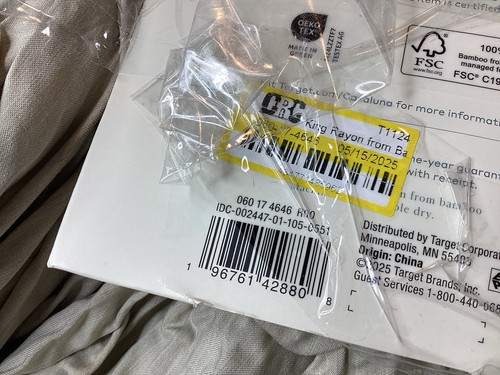 King Rayon from Bamboo Duvet With One Sham Light Olive Green - Casaluna - Picture 10 of 12