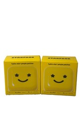 2 Pack STARFACE Hydro-Star Pimple Patches Big Yellow Refillable Compact - New