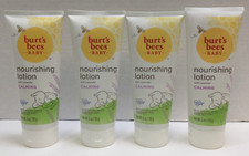 Burt's Bees Baby Nourishing Lotion, Calming Baby Lotion, 6 oz 4PK 