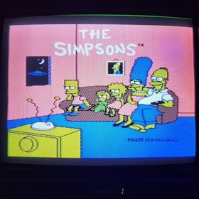 Simpsons: Bart vs. the Space Mutants - Nintendo NES Cartridge - PAL B (NOE)