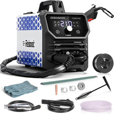 Soldadora 210A MIG 120V 4 en 1 máquina de soldadura gas/núcleo de flujo sin gas/elevación Tig/palo