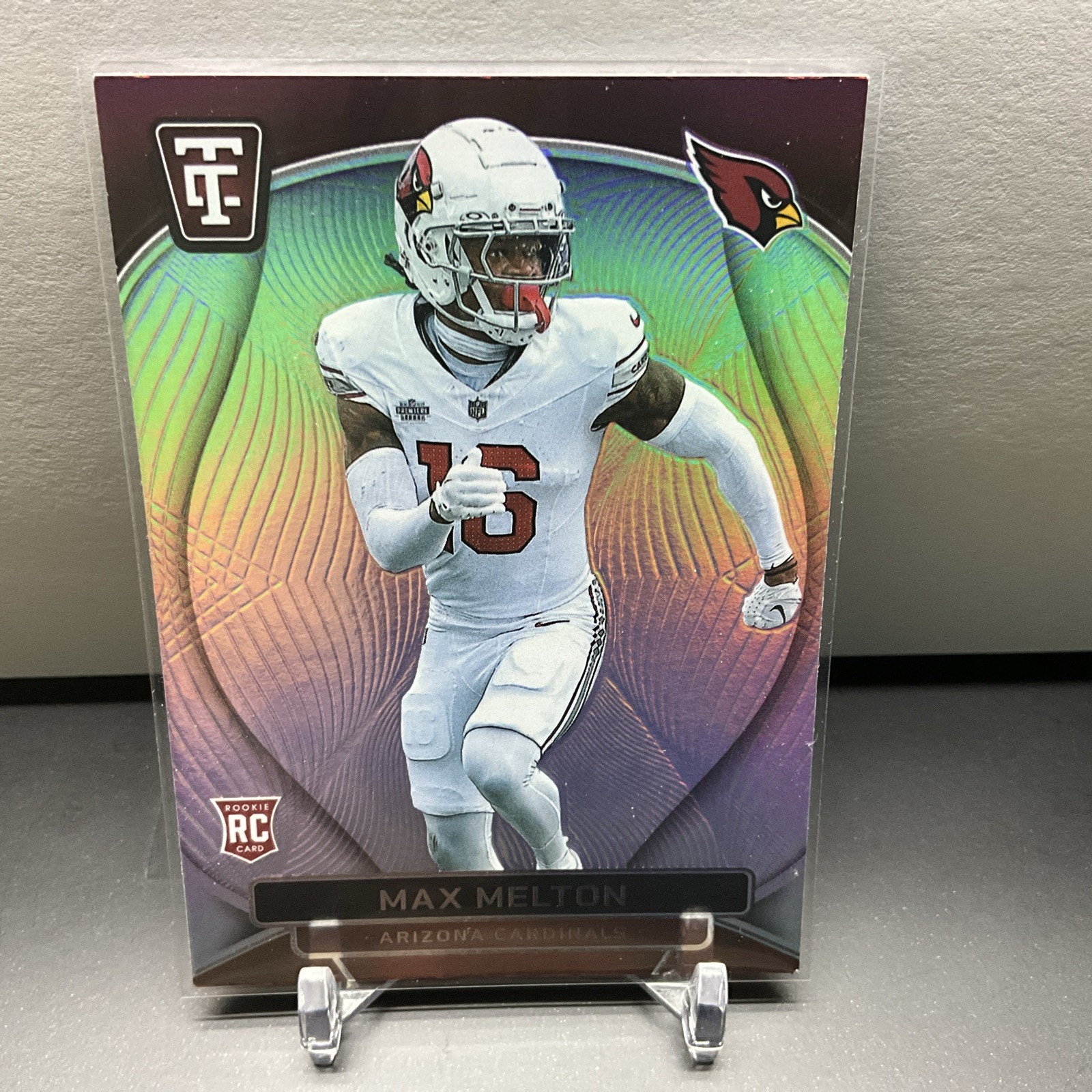2024 Totally Certified - Max Melton #160 RC Cardinals - Mirror Parallel