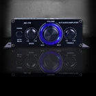 AK170 Mini Audio Power Amplifier Portable Sound Amplifier Speaker Amp For C AVHU