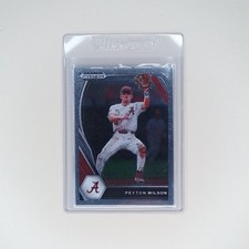 2021 Panini Prizm Draft Picks - Peyton Wilson #PDP66 (RC) Baseball Card  Alabama