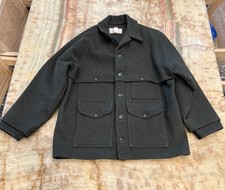 Giacca Cruiser Filson Mackinaw Lana 46 Verde Scuro Made in USA 83 Caccia