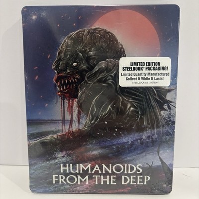 BRAND NEW SEALED Humanoids From The Deep Blu-Ray Steelbook Scream Factory