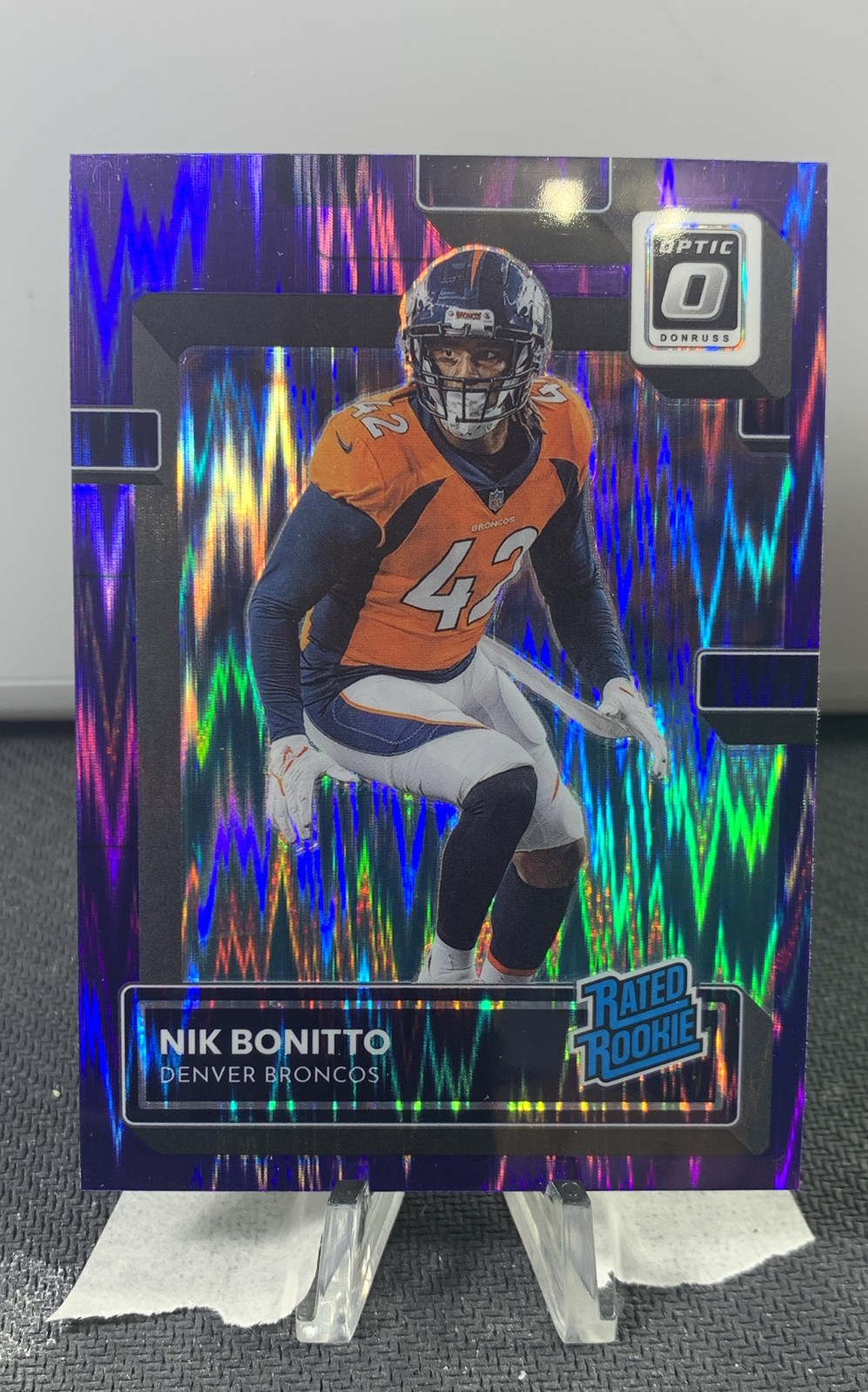 Nik Bonitto Panini Donruss Optic #270 Purple Shock
