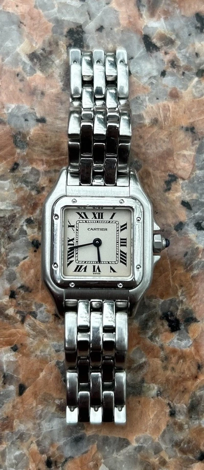 Cartier Panthere 1320 22MM SM Stainless Steel Ladies Watch !!