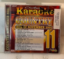 Chartbuster Karaoke Country Hits of Nov 06 by Various CD, 2006 W/ Case, Tested