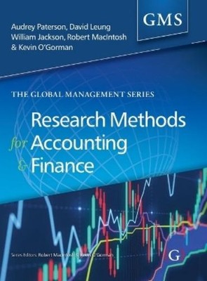 Audrey Paterson Research Methods for Accounting and Finance (Gebundene Ausgabe)