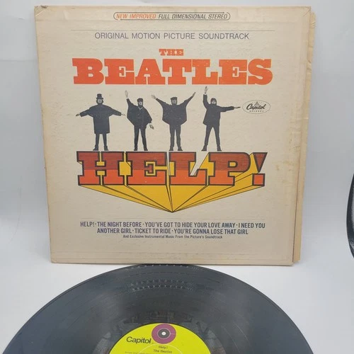 The Beatles Help! Vinyl LP Original Motion Picture Soundtrack Album 1965