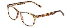 Prive Revaux Show Off Womens Round Reading Glasses Toffee Orange Brown Tort 49mm