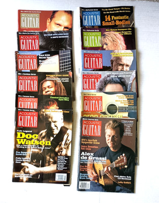 Acoustic Guitar Magazine 2003 Complete Year 12 Issues George Harrison... Vtg