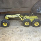 Vintage Tonka Steel Road Grader For Parts Or Restoration