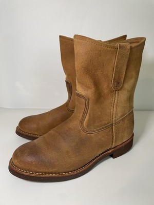 Red Wing Pecos 8188 Hawthorne Muleskinner Roughout Leather Boots