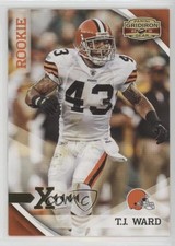 2010 Panini Gridiron Gear Rookie Gold X's /100 TJ Ward #243 Rookie RC