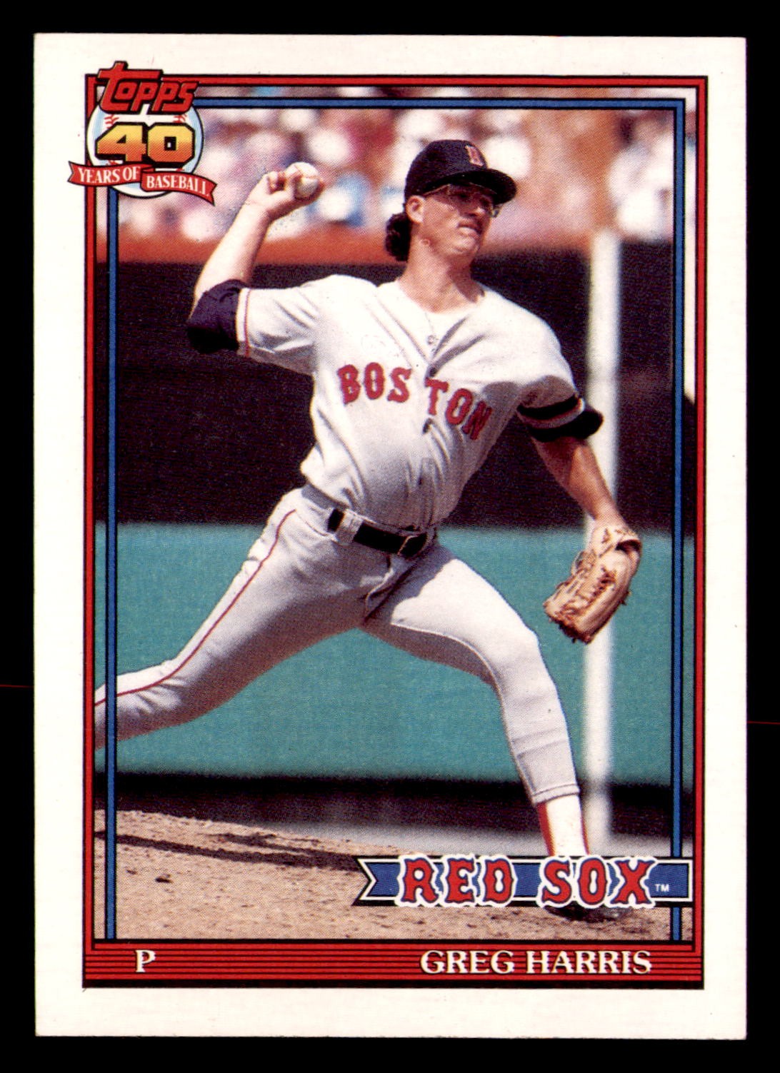 1991 Topps #123 Greg Harris