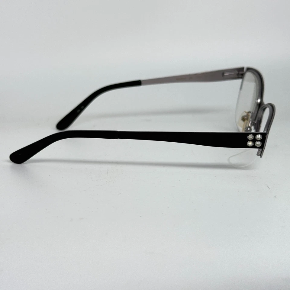 Vera Wang Nerthus BK Women's Eyeglasses Half-rim 51-16-135 Black H19501 - Image 4 of 4