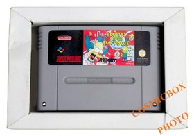 The Simpsons KRUSTY'S SUPER FUN HOUSE complet snes nes cartouche Nintendo PAL VF