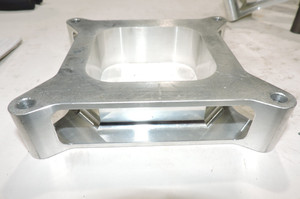 1 1/2" tall CV LW aluminum Holley open carb spacer Dirt Nascar Late Model