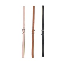Steve Madden Pack of 3 Belts