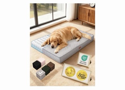 OhGeni Extra-large Orthopedic Memory Foam Matress Dog Bed