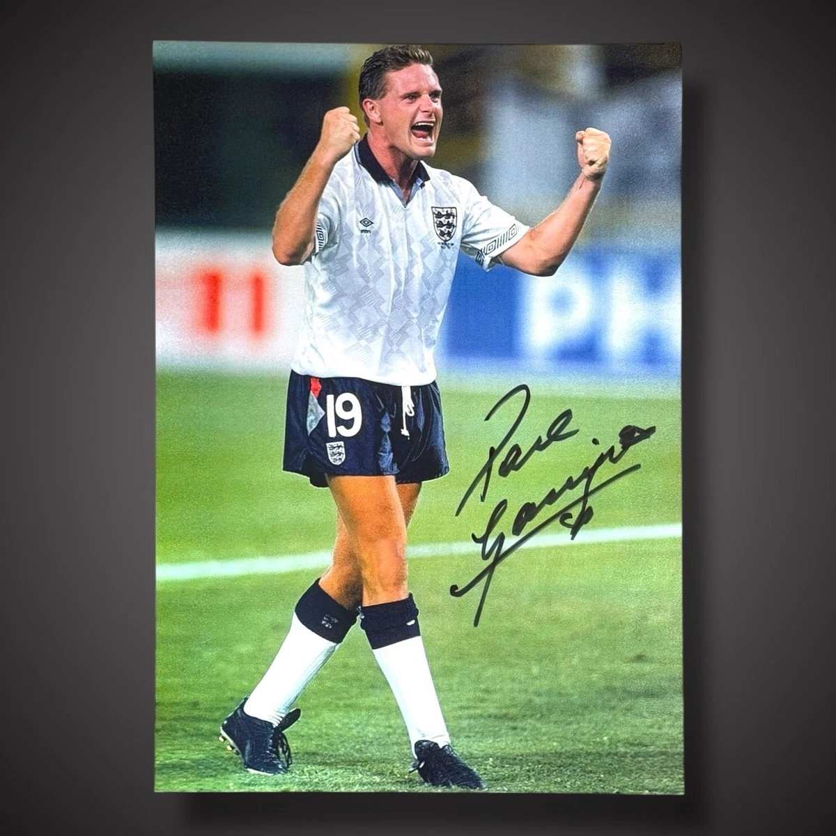 Photo Dédicacée De John Barnes (Newcastle United) – 10x8, Certifiée