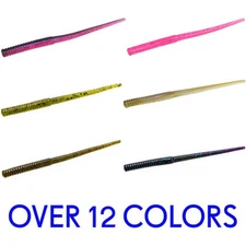 Zoom Shakey Head Worm Model 057 Plastic Bait 5" 20 Pack