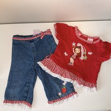 Strawberry Shortcake 2 piece set Girls 3T 2006