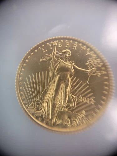 Photo of a 2012 American Gold Eagle 1/10 oz from an eBay listing that sold on Jul 14, 2026