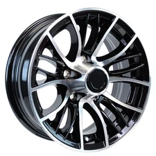 eCustomrim Aluminum Trailer Wheel 15X6 15" Evolution 5 Lug On 4.5" Center Rim