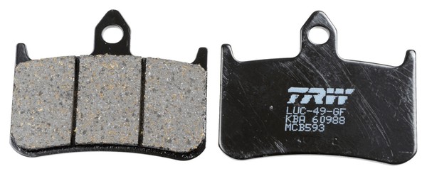 TRW Bremsbelagsatz Scheibenbremse Organic Allround MCB593 FüR Honda VFR CB RVF-image