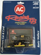 Racing Collectables #2 Rusty Wallace AC Racing 1993 Nascar Pontiac Grand Prix