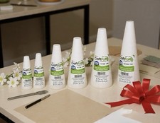 Craft Supplies Lot of 6 Foam Cone Trees Floral Craft DIY Assorted Sizes