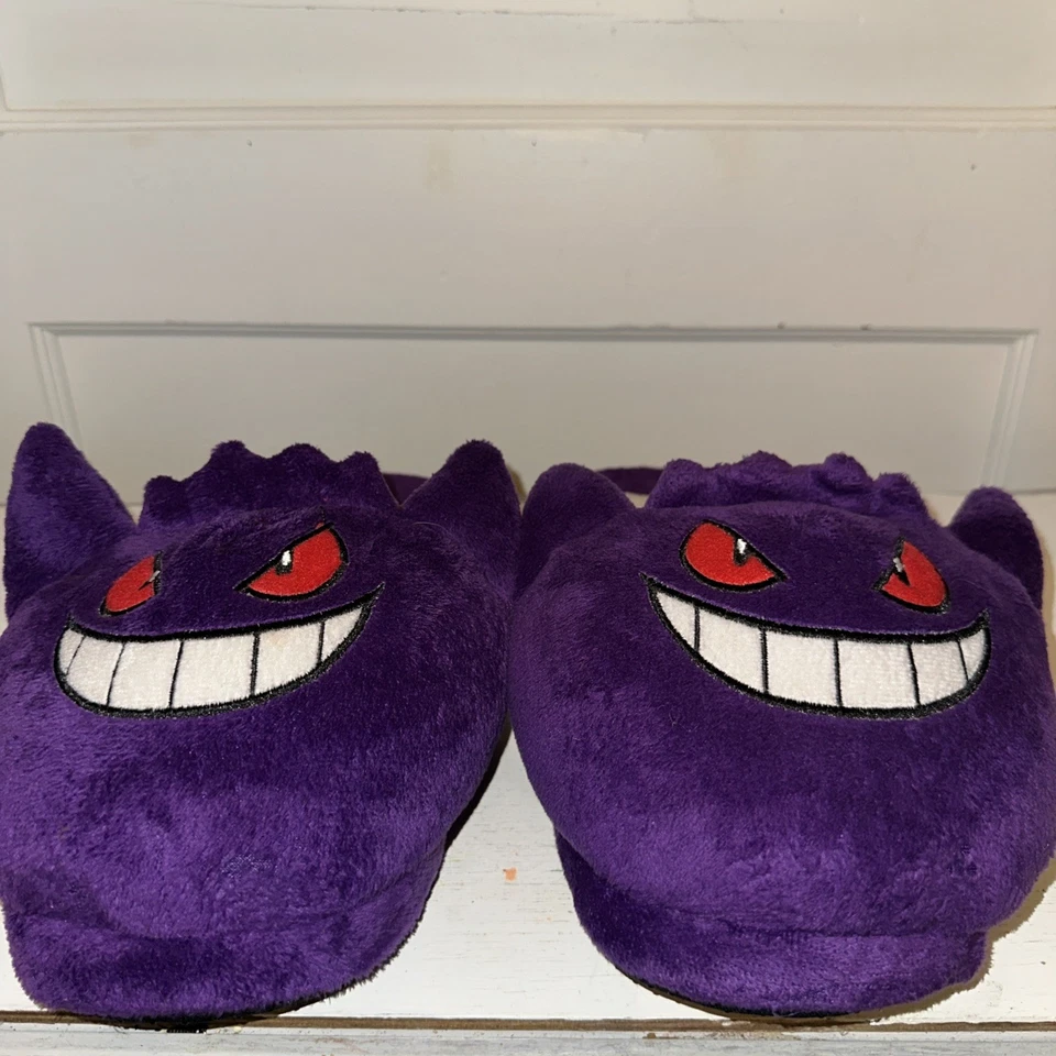 Zapatillas Gengar - Zapatillas de Peluche Pokemon Bioworld - Slip On Adulto Talla L ¡¡BONITAS!!! Foto 3 de 4
