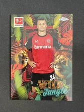 Granit Xhaka 2024-25 Topps Chrome Bundesliga Wild Jungle Lion Variation #WJ-2