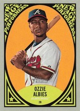 Ozzie Albies New Age Performers Topps Heritage 2019 Baseball Card #NAP-18 