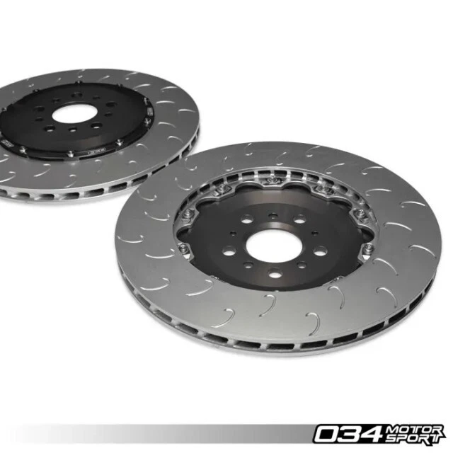 Discos de freno delanteros traseros 034 Motorsport 370 mm 2 piezas BMW M2 M3 M4 G87 G80 G81 G82 - Imagen 3 de 4